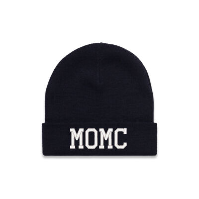 MOMC White Text - AS Colour Cuff Beanie Thumbnail