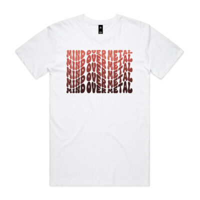 Mind Over Metal Groove Red - Men’s Staple Tee Thumbnail