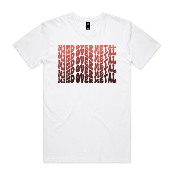 Mind Over Metal Groove Red - Men’s Staple Tee Thumbnail