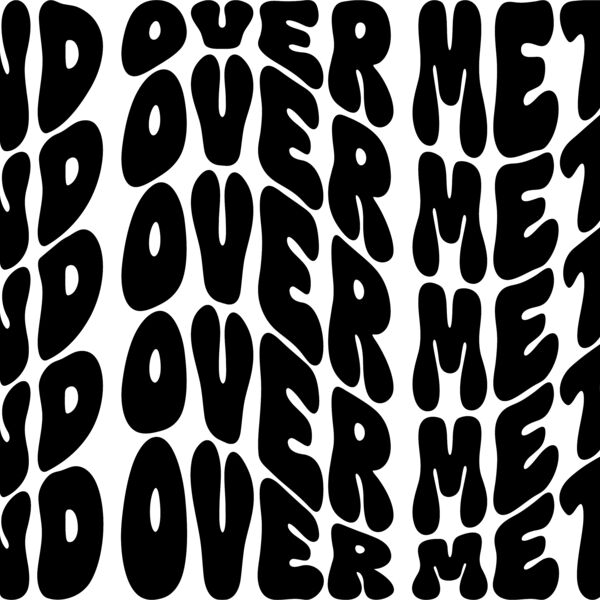 groovy tee design black Thumbnail